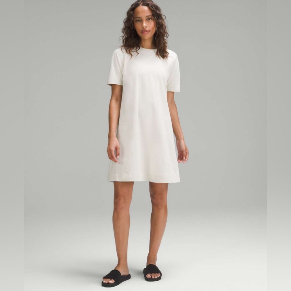 Lululemon Heavyweight cotton T-shirt dress